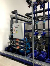 Sand filter integrated in system…